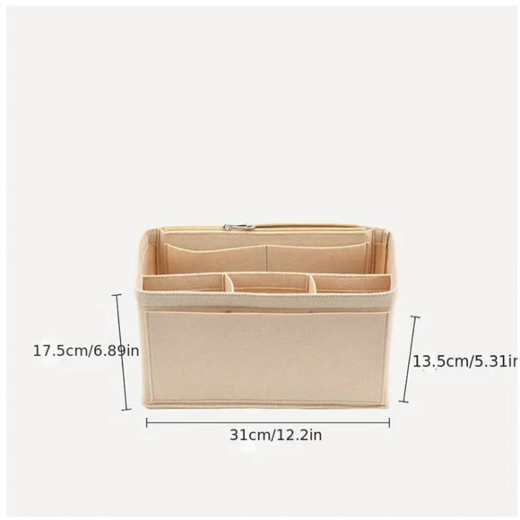 NWT For COACH Carriage Tote Suitable For Carriage Tote  Inner Liner Bag insert - Picture 4 of 4